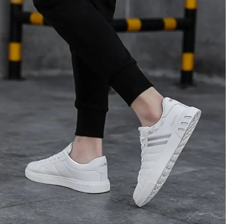 Fashion Sneakers Men Vulcanize Shoes Chunky Flat Comfortable Spring Autumn Platform Mens Shoes Sports Casual  White Shoes 2025
