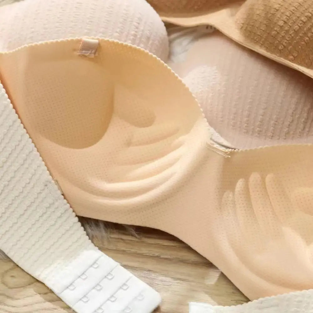 Comfortable Shockproof Seamless Deep V Bras Push Up Lingerie Wireless Bra Anti-sagging Underwear for Women Women