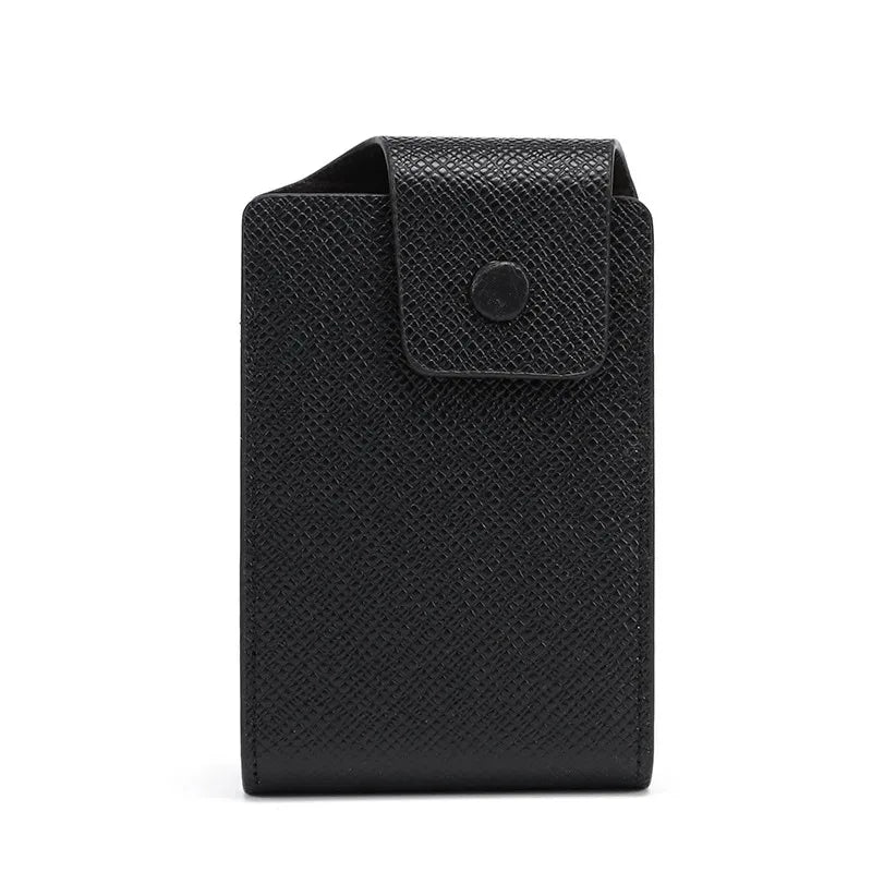 New PU Leather Men Wallet Credit Cards Bank Card Change Holder Fashion Casual Business Mini Multifunctional Buckle Purse Pocket
