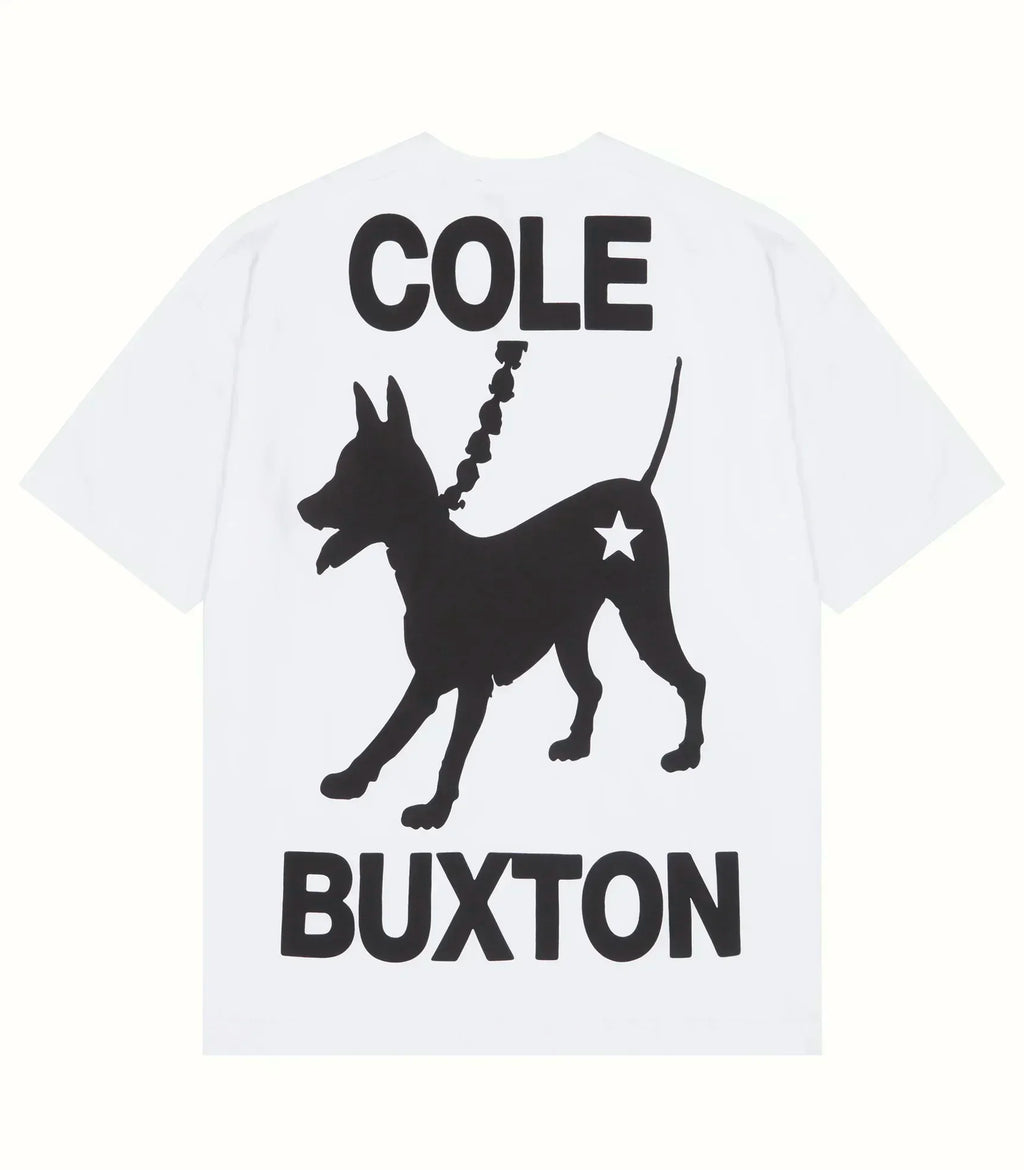 Classic Outdoor Leisure Cole Buxton Spring/Summer Men/Women Top Letter Logo Printed Short sleeved T-shirt Black White  Tees GYM