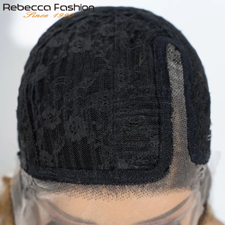 Honey Blonde Bob Wig Human Hair Real 12a Body Wave Part Lace Frontal Wig Ombre Highlight Short Bob Wigs Human Hair Pre Plucked