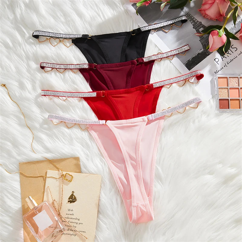 DADDY'S GOOD GIRL Sexy Thong for Women Love Decoration Cotton Crotch Low Rise Underwear Girlfriend Wife Love Free and Fun Thong