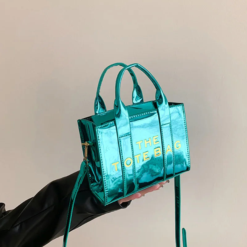 Fashion Brand Shoulder Bags 2026 New Bright leather Women Handbag Leisure travel Lady Mini Crossbody Bag Purse Designer Tote bag