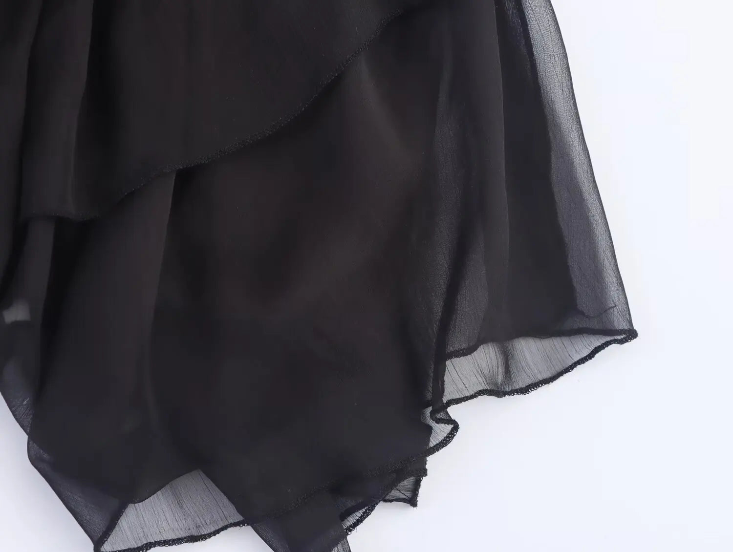 Irregular Ruffles Cake Skirt Pleated Cake Womens Skirt High Waist Faldas Mujer Japan Style Eleganr Skirts Spring Summer 2025