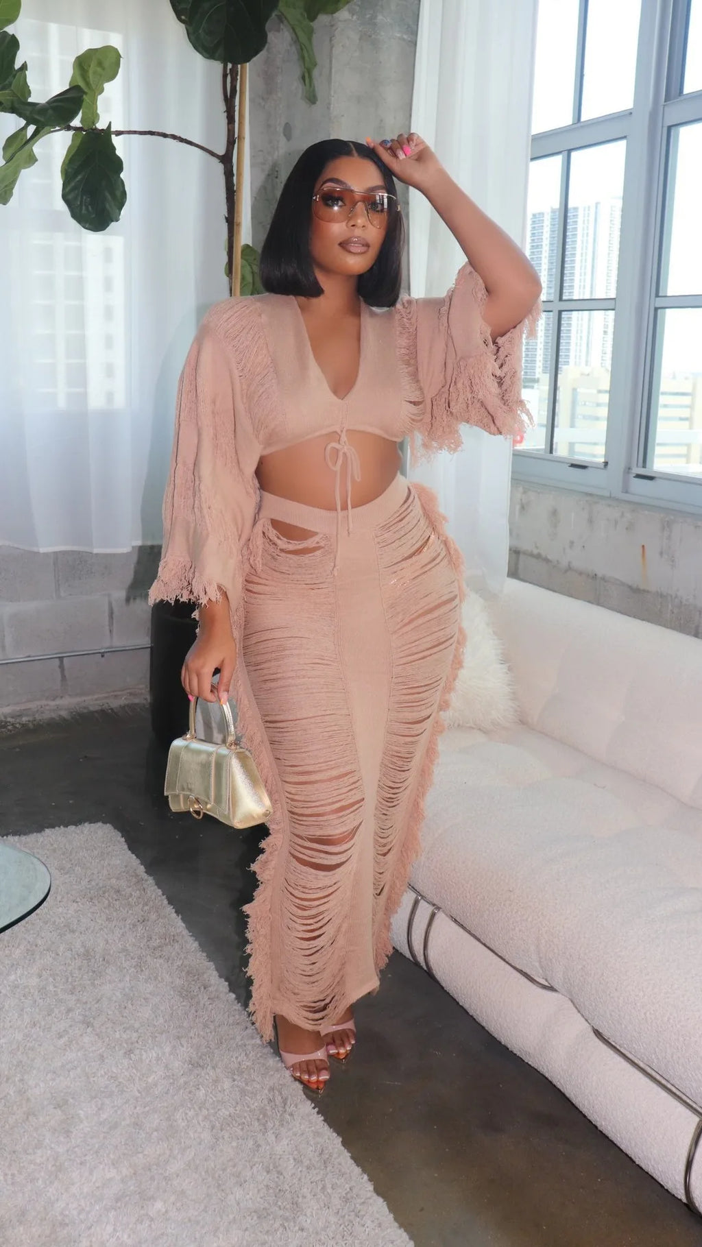 Swimwear Skirt Cover-up 2 Piece Set Women Crop Tops And Long Skirt Bathing Suit Fashion Solid Hollow Sexy Beach Cover Up Outfits