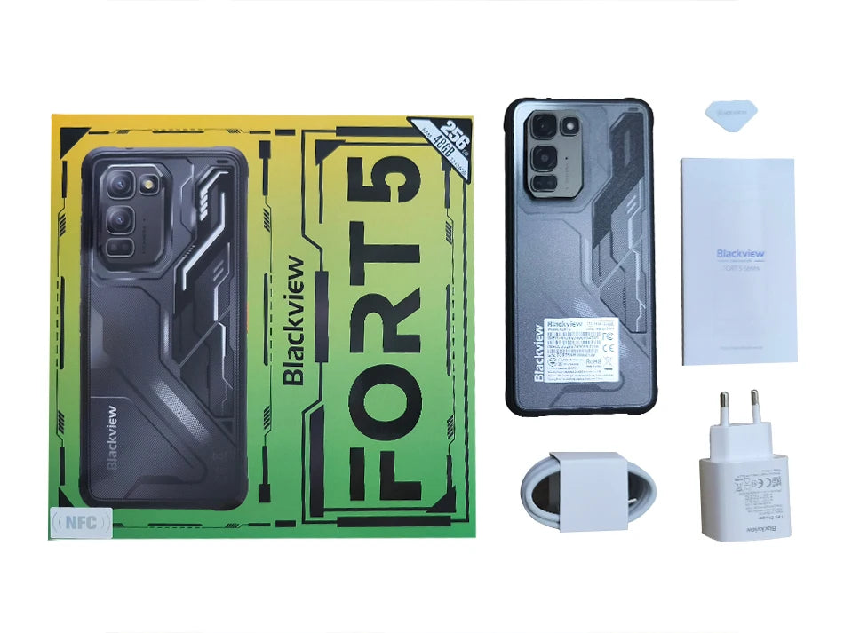 【World premiere】Blackview Fort 5 Rugged SmartPhone 6.78-inch 2.4K 120Hz Display 108Mp Camera 2W BOX Speaker IP68&IP69K Cellpho