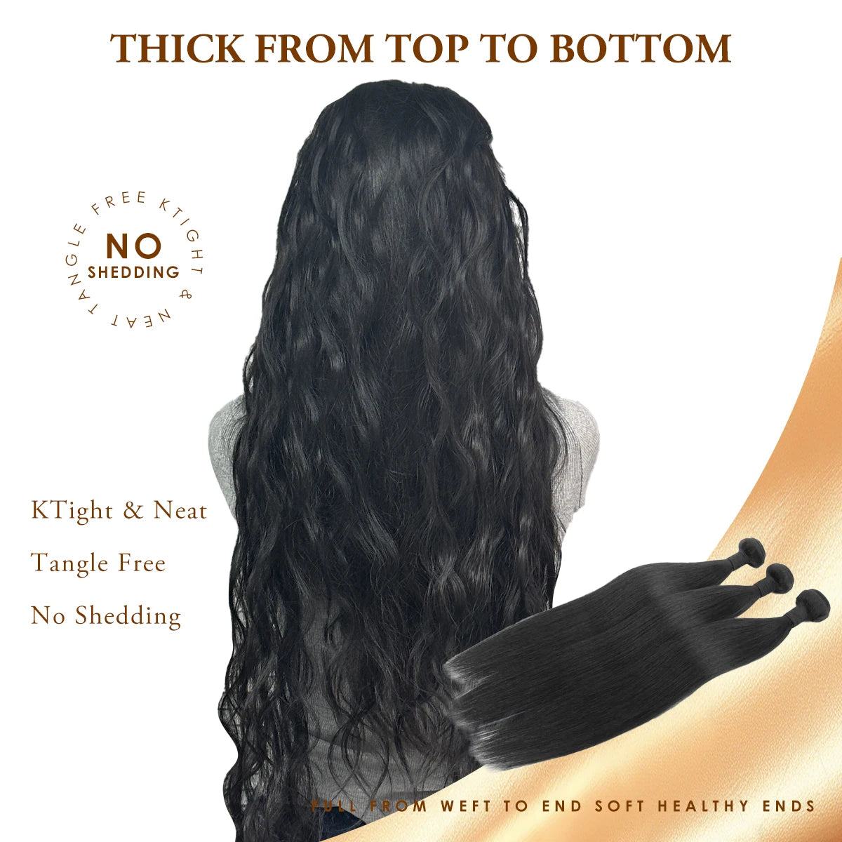 36 38 Inch Straight Bundles Real Human Hair Brazilian Virgin Hair 1 3 4 Pcs Raw Remy Hair Bundles Extensions Natural Black Color