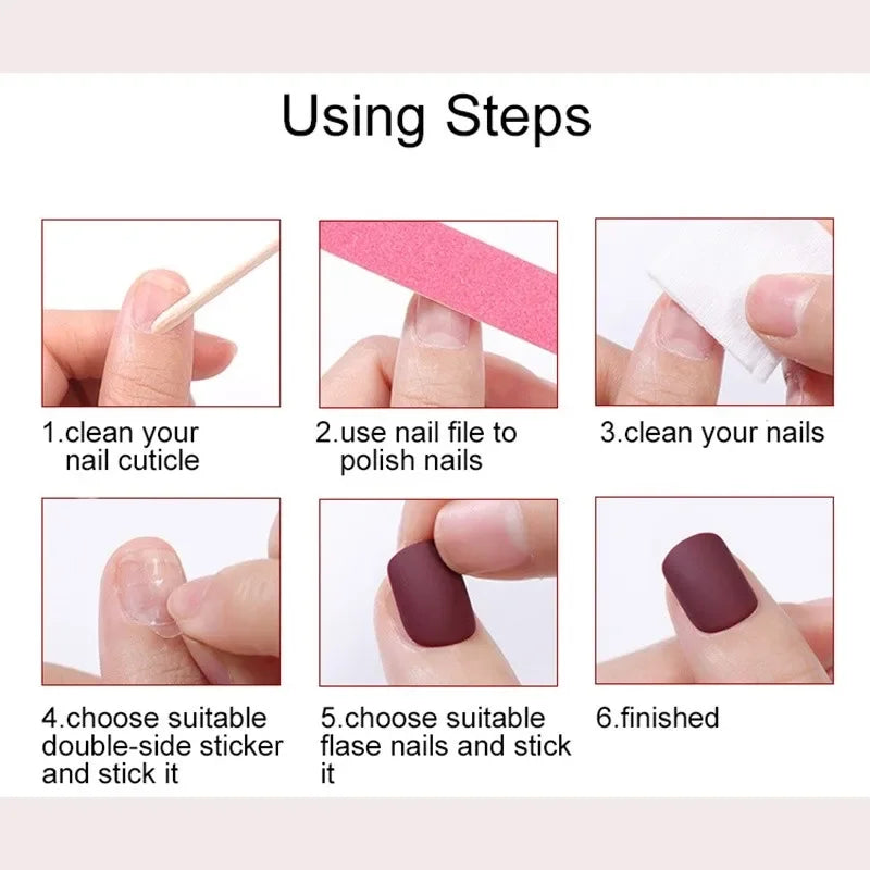 10PCS Kawaii 3D Bow Teddy French Handmade Press On Nails Cute Blue Bunny Long Fake Nails Pearls Heart Polka Dot Girl Nail Art