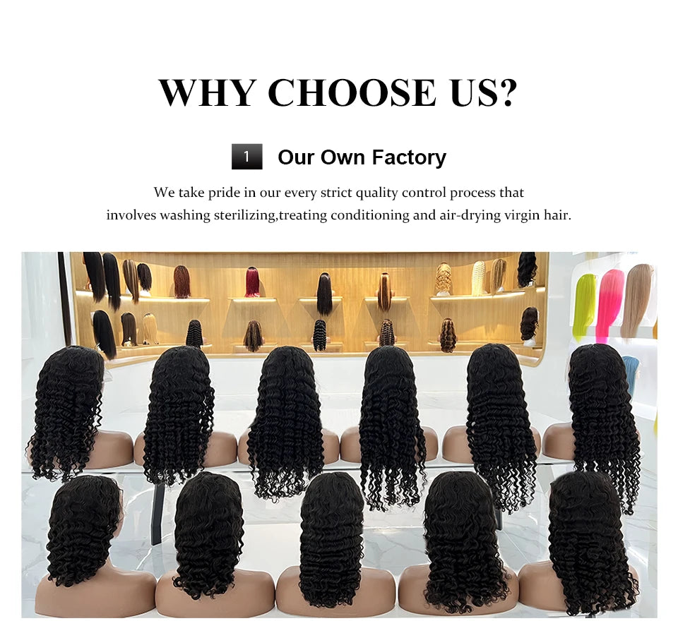 250 Density HD Invisi Strap 360 Full Lace Frontal Kinky Curly Wig 30 inch Black Human Hair Drawstring Snug Water Wig Glueless