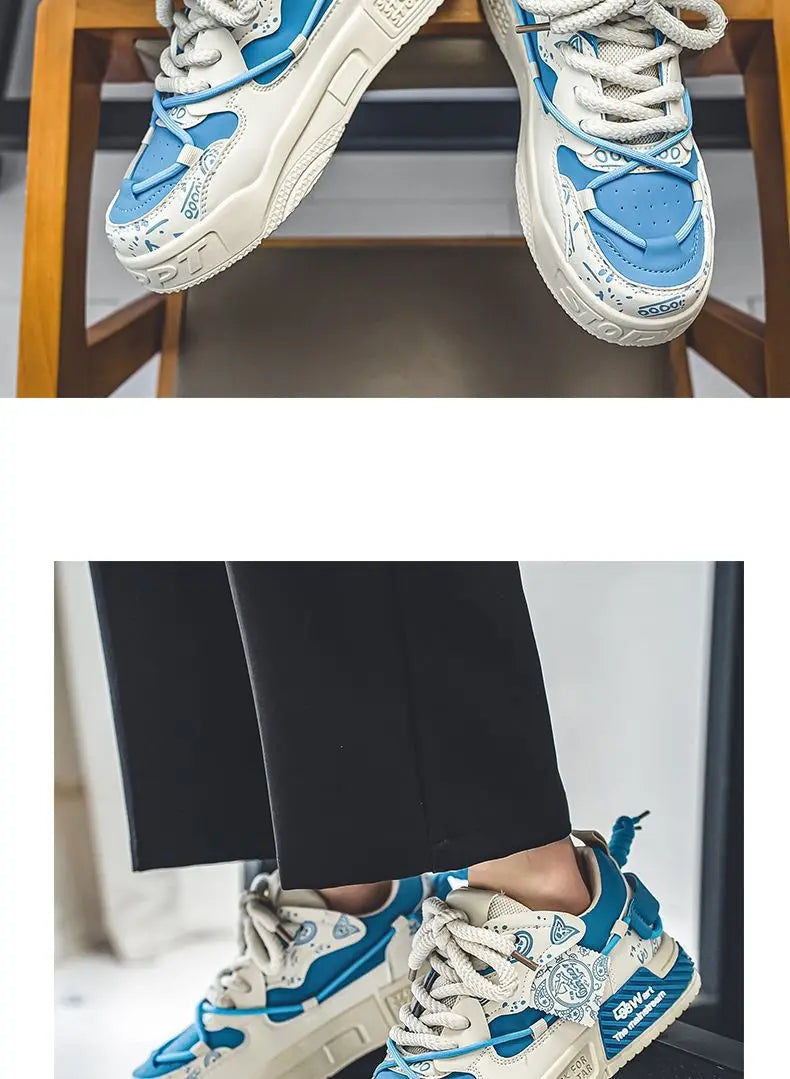 Men's Sneakers Trendy Skateboard Shoes Autumn New Casual Shoes Designer Platform Running Shoes for Men Tennis Zapatillas Hombre