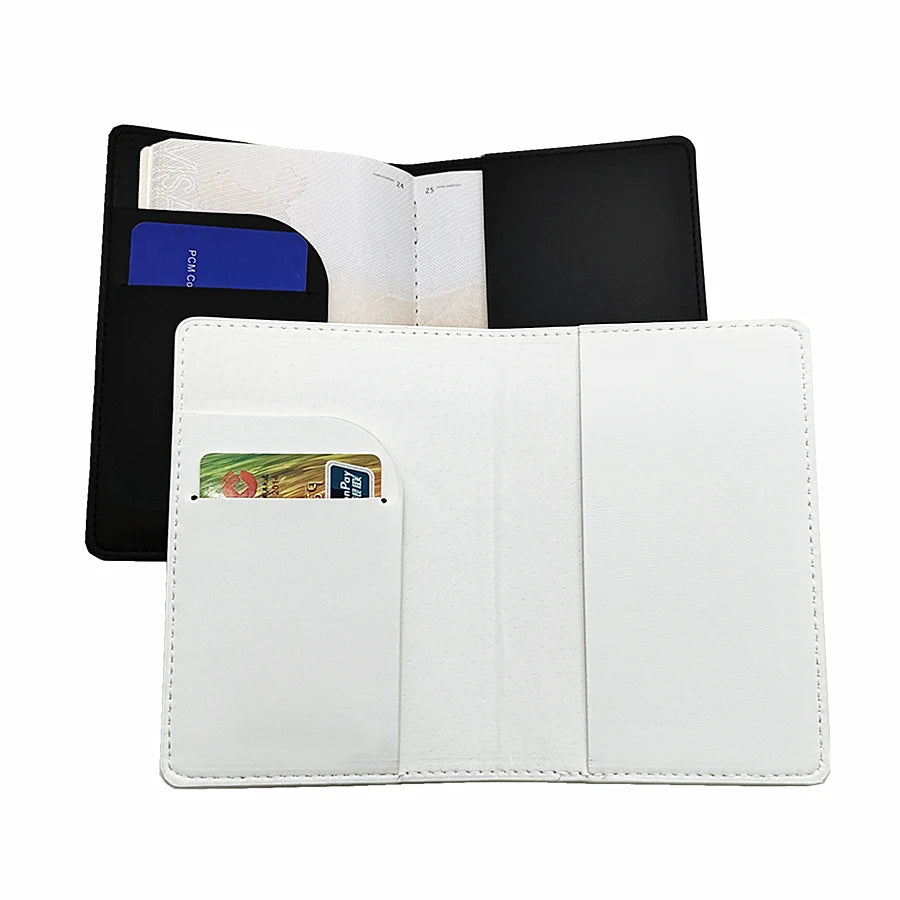 2PCS a Set Mr/Mrs Lovers Couples PU Leather Passport Cover Case Holder Travel Accessories Wallet for Women For Men
