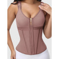 Women's Underbust Corset Waist Trainer Cincher Hourglass Body Shaper Slimming Sport Girdle Tummy Fat Burner Vest