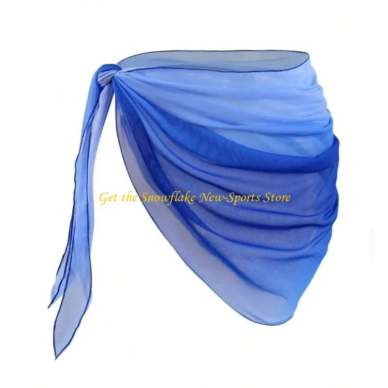 Women Beach Coverup Short Beach Skirt Beach Wrap Ladies Beach Swimsuit Coverup Skirt Bathing Suit Coverup Wrap Skirt