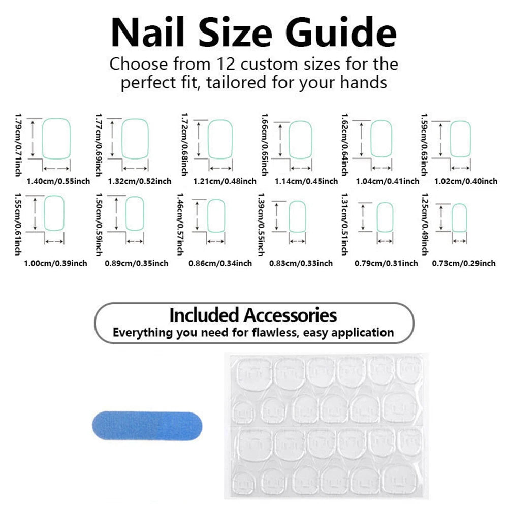 24pcs Short Square Leopard French Press On Nails y2k Nude Pink False Nails With 3D Cherry Crystal/Butterfly/Bow Charms Fake Nail