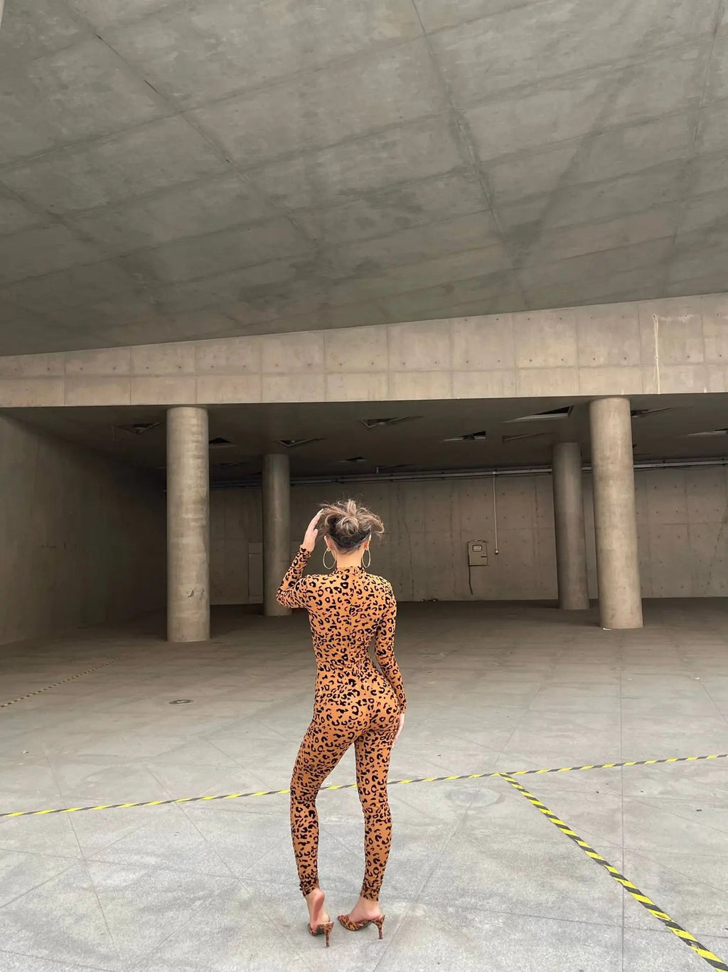 2026 Animal Instinct Mesh Bodystocking Leopard See Through Velour Long Sleeve Rompers Womens Jumpsuit Sexy Midnight Clubwear - T&NLIFESTYLE 2026 Animal Instinct Mesh Bodystocking Leopard See Through Velour Long Sleeve Rompers Womens Jumpsuit Sexy Midnight Clubwear