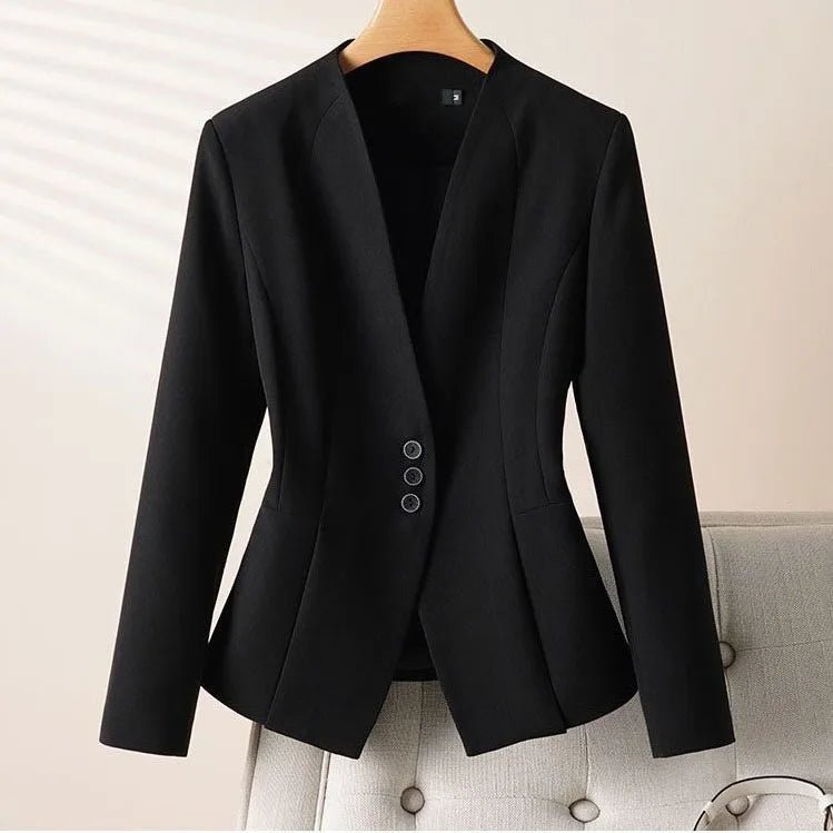 2026 New Women Blazer Jacket New Korean Fashion Long Sleeves Suit Coat Clothes Loose Slim Black Blazer for Women Chic Tops - T&NLIFESTYLE 2026 New Women Blazer Jacket New Korean Fashion Long Sleeves Suit Coat Clothes Loose Slim Black Blazer for Women Chic Tops
