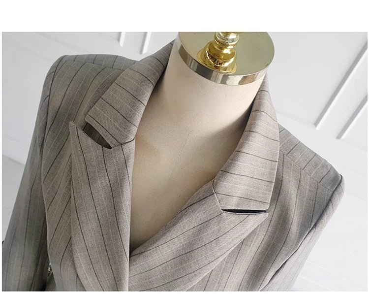 H Han Queen Autumn Winner Formal New Two Piece Set 2024 Elegant Long Sleeve Suit Jacket & Pants Sets Korean Casual Women's Suits - T&NLIFESTYLE H Han Queen Autumn Winner Formal New Two Piece Set 2024 Elegant Long Sleeve Suit Jacket & Pants Sets Korean Casual Women's Suits