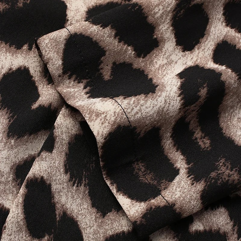 ZANZEA Leopard Print Lightweight Blazer for Women Autumn Notched Lapel Long Sleeve with Shoulder Pad Woman Commute Outerwear - T&NLIFESTYLE ZANZEA Leopard Print Lightweight Blazer for Women Autumn Notched Lapel Long Sleeve with Shoulder Pad Woman Commute Outerwear