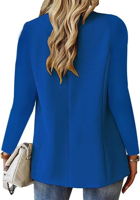 Women OL Blazer Spring Autumn Female One Button Long Sleeve Solid Slim Workwear Business Blazer Coats OUFY - 3008 - T&NLIFESTYLE Women OL Blazer Spring Autumn Female One Button Long Sleeve Solid Slim Workwear Business Blazer Coats OUFY - 3008