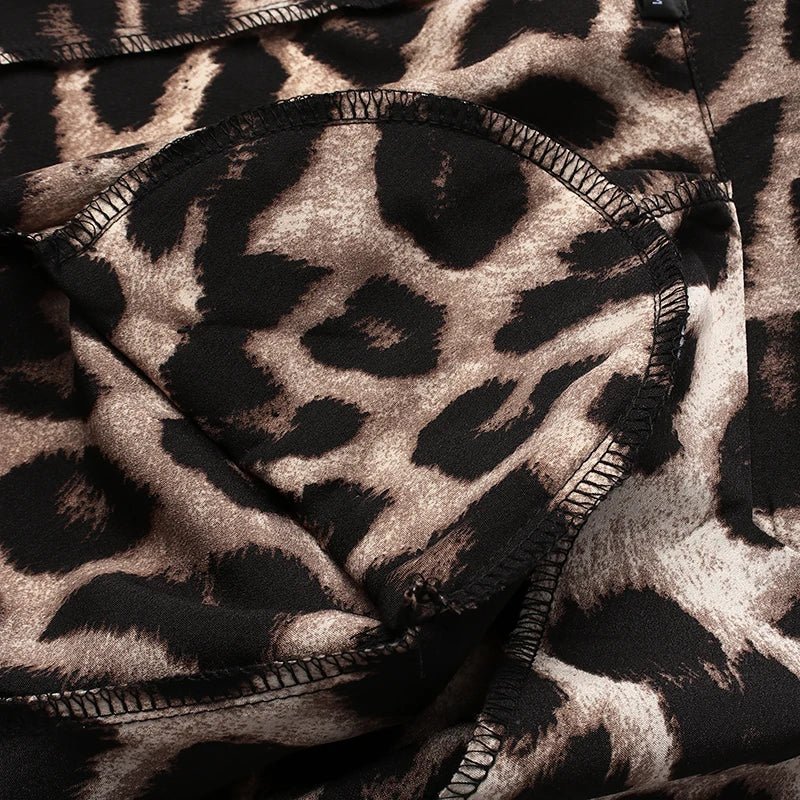 ZANZEA Leopard Print Lightweight Blazer for Women Autumn Notched Lapel Long Sleeve with Shoulder Pad Woman Commute Outerwear - T&NLIFESTYLE ZANZEA Leopard Print Lightweight Blazer for Women Autumn Notched Lapel Long Sleeve with Shoulder Pad Woman Commute Outerwear