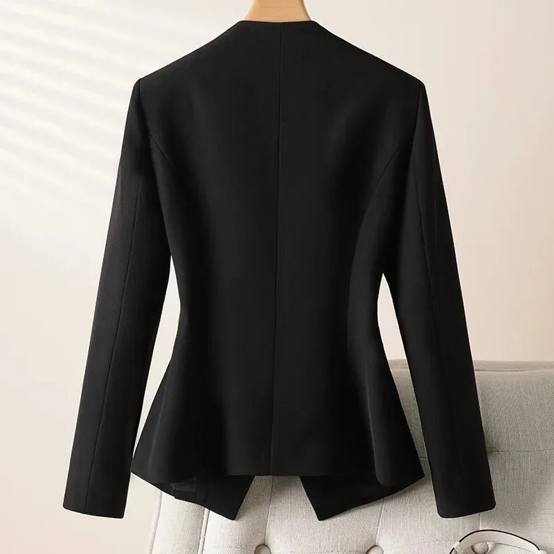 2026 New Women Blazer Jacket New Korean Fashion Long Sleeves Suit Coat Clothes Loose Slim Black Blazer for Women Chic Tops - T&NLIFESTYLE 2026 New Women Blazer Jacket New Korean Fashion Long Sleeves Suit Coat Clothes Loose Slim Black Blazer for Women Chic Tops
