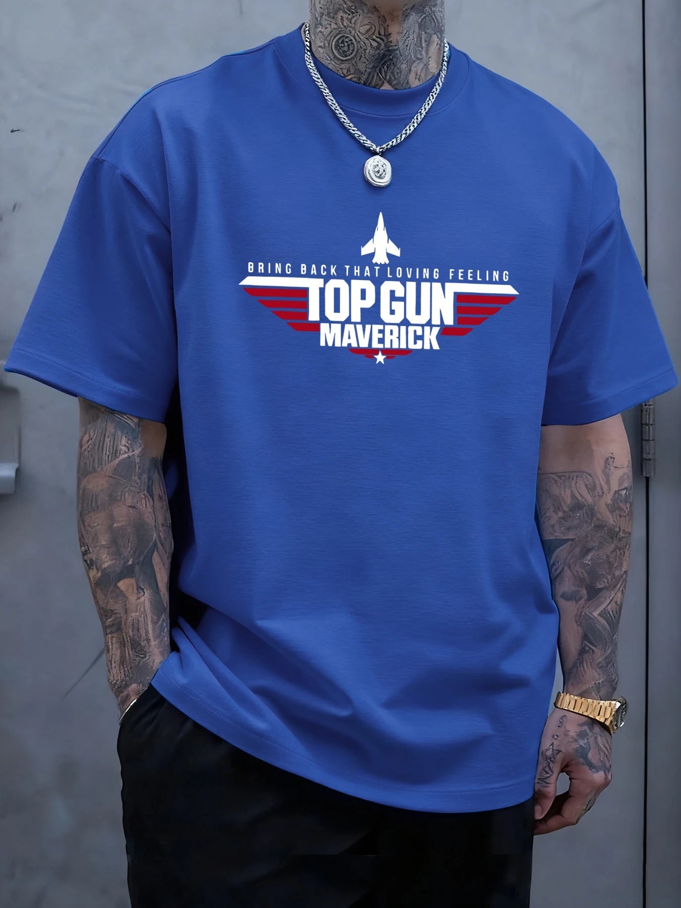 Top Gun Maverick Printing T Shirts Man Cotton Fashion T-Shirt Unisex Casual Oversize Clothes Soft Summer Trendy Street Tops - T&NLIFESTYLE Top Gun Maverick Printing T Shirts Man Cotton Fashion T-Shirt Unisex Casual Oversize Clothes Soft Summer Trendy Street Tops