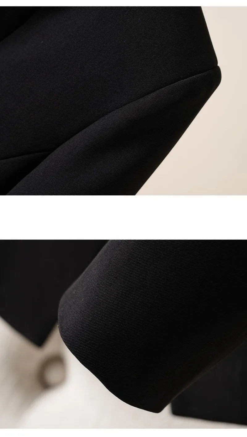 2026 New Women Blazer Jacket New Korean Fashion Long Sleeves Suit Coat Clothes Loose Slim Black Blazer for Women Chic Tops - T&NLIFESTYLE 2026 New Women Blazer Jacket New Korean Fashion Long Sleeves Suit Coat Clothes Loose Slim Black Blazer for Women Chic Tops