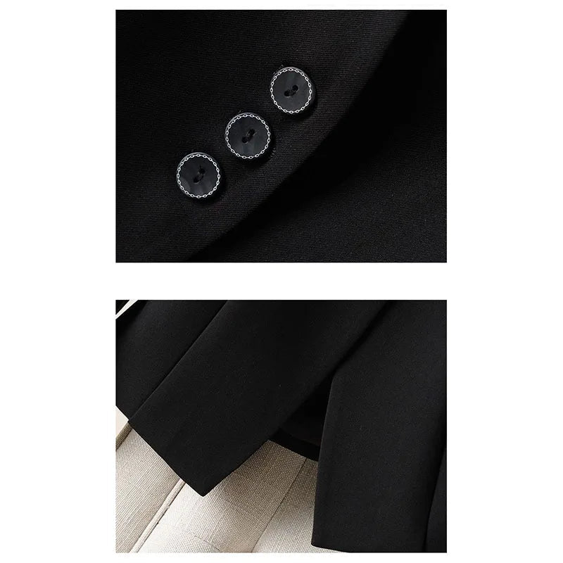 2026 New Women Blazer Jacket New Korean Fashion Long Sleeves Suit Coat Clothes Loose Slim Black Blazer for Women Chic Tops - T&NLIFESTYLE 2026 New Women Blazer Jacket New Korean Fashion Long Sleeves Suit Coat Clothes Loose Slim Black Blazer for Women Chic Tops