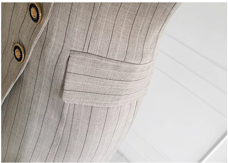 H Han Queen Autumn Winner Formal New Two Piece Set 2024 Elegant Long Sleeve Suit Jacket & Pants Sets Korean Casual Women's Suits - T&NLIFESTYLE H Han Queen Autumn Winner Formal New Two Piece Set 2024 Elegant Long Sleeve Suit Jacket & Pants Sets Korean Casual Women's Suits