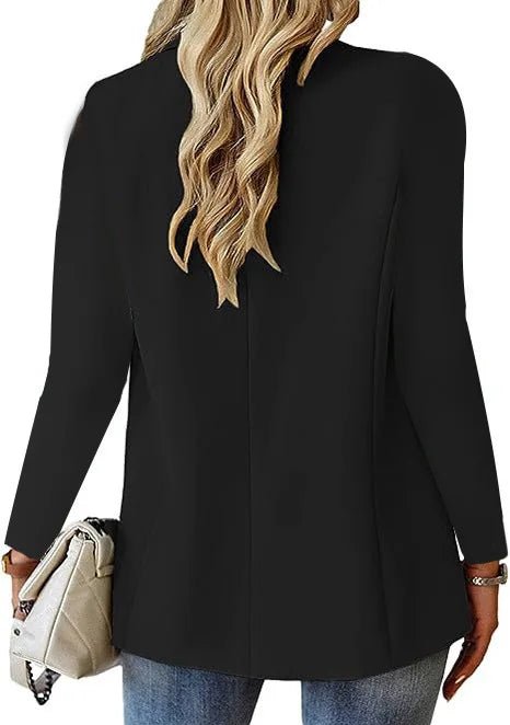 Women OL Blazer Spring Autumn Female One Button Long Sleeve Solid Slim Workwear Business Blazer Coats OUFY - 3008 - T&NLIFESTYLE Women OL Blazer Spring Autumn Female One Button Long Sleeve Solid Slim Workwear Business Blazer Coats OUFY - 3008