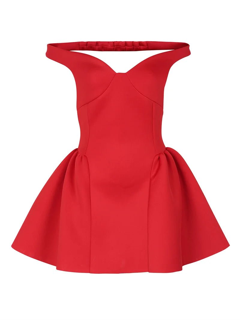Sexy Club A - line Party Shorts Dresses Women Elegant Sleeveless Backless V - neck Slim Fit Prom Birthday Mini Dress Vestidos Cortos - T&NLIFESTYLE Sexy Club A - line Party Shorts Dresses Women Elegant Sleeveless Backless V - neck Slim Fit Prom Birthday Mini Dress Vestidos Cortos