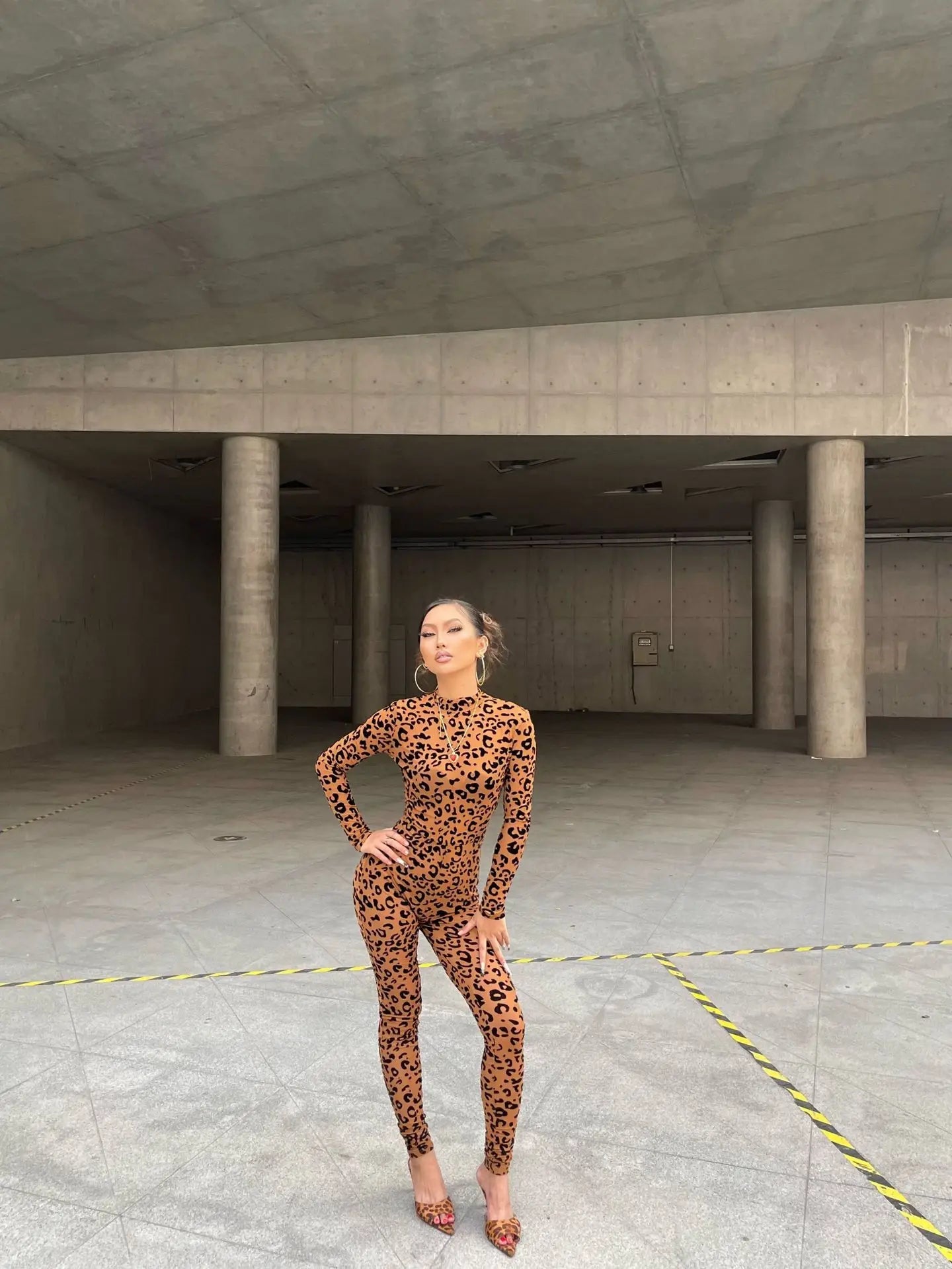 2026 Animal Instinct Mesh Bodystocking Leopard See Through Velour Long Sleeve Rompers Womens Jumpsuit Sexy Midnight Clubwear - T&NLIFESTYLE 2026 Animal Instinct Mesh Bodystocking Leopard See Through Velour Long Sleeve Rompers Womens Jumpsuit Sexy Midnight Clubwear