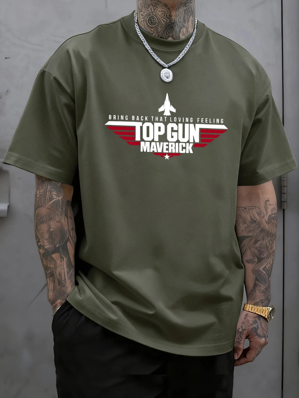 Top Gun Maverick Printing T Shirts Man Cotton Fashion T-Shirt Unisex Casual Oversize Clothes Soft Summer Trendy Street Tops - T&NLIFESTYLE Top Gun Maverick Printing T Shirts Man Cotton Fashion T-Shirt Unisex Casual Oversize Clothes Soft Summer Trendy Street Tops