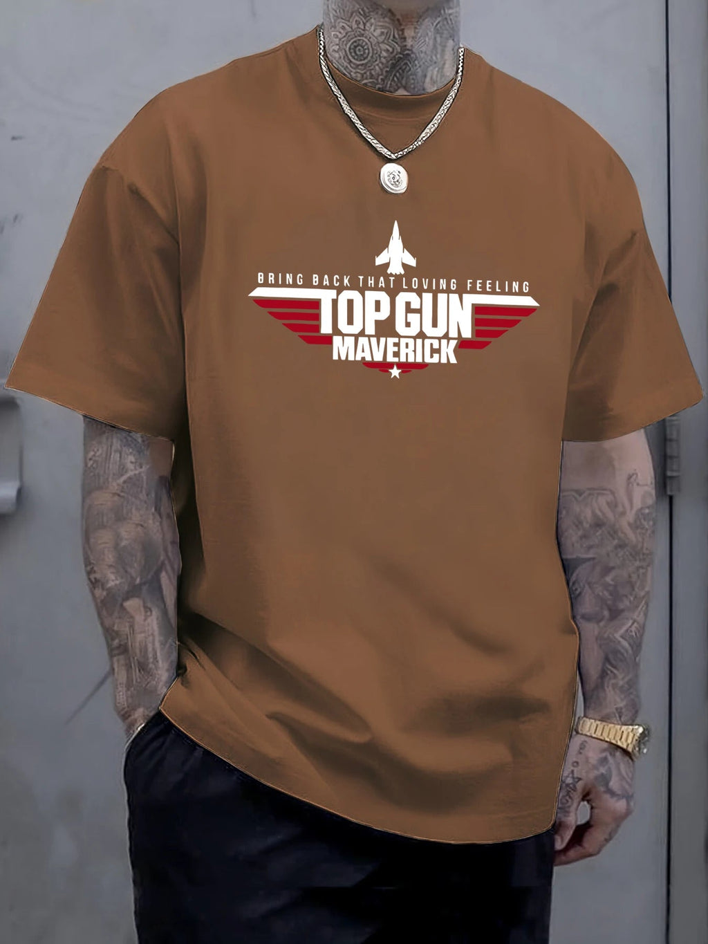Top Gun Maverick Printing T Shirts Man Cotton Fashion T-Shirt Unisex Casual Oversize Clothes Soft Summer Trendy Street Tops - T&NLIFESTYLE Top Gun Maverick Printing T Shirts Man Cotton Fashion T-Shirt Unisex Casual Oversize Clothes Soft Summer Trendy Street Tops