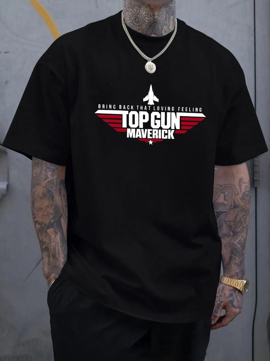 Top Gun Maverick Printing T Shirts Man Cotton Fashion T-Shirt Unisex Casual Oversize Clothes Soft Summer Trendy Street Tops - T&NLIFESTYLE Top Gun Maverick Printing T Shirts Man Cotton Fashion T-Shirt Unisex Casual Oversize Clothes Soft Summer Trendy Street Tops